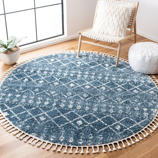 safavieh clearance berber fringe shag bfg519m blue rug