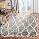 safavieh clearance berber fringe shag bfg628f grey rug