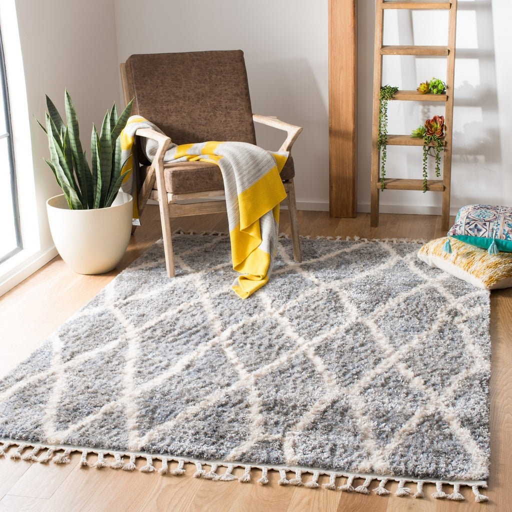 safavieh clearance berber fringe shag bfg628m dark grey rug