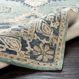 surya rug co bonifate bft1000 aqua rug