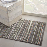 nourison plateau pae01 grey green rug