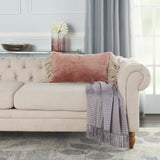 nourison sofia ge903 blush pillow