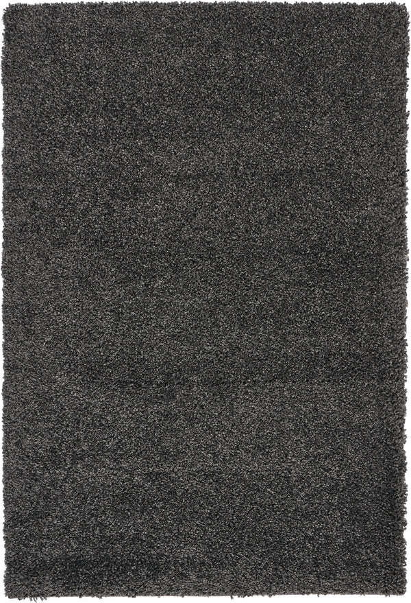 nourison malibu shag msg01 dark grey rug