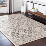 Surya rug co. | Bahar | medium gray rug | rugs done right