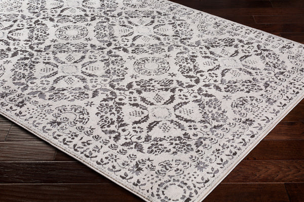 Surya rug co. | Bahar | medium gray rug | rugs done right