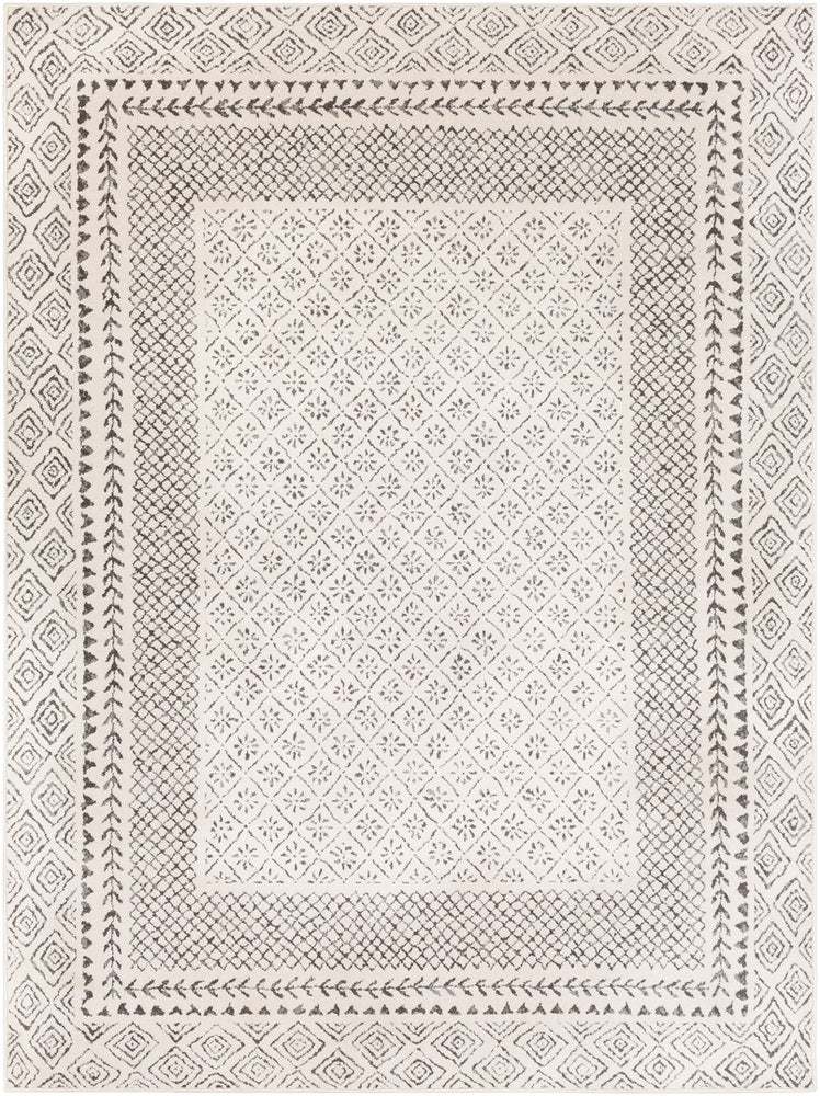 Surya rug co. |  Bahar | medium gray rug | rugs done right
