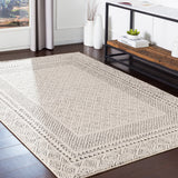 Surya rug co. | Bahar | medium gray rug | rugs done right