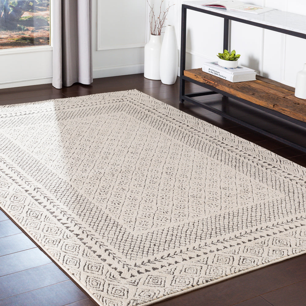 Surya rug co. | Bahar | medium gray rug | rugs done right