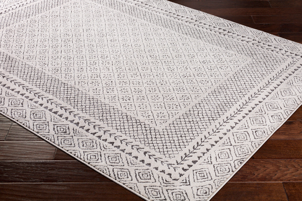 Surya rug co. | Bahar | medium gray rug | rugs done right