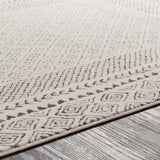 Surya rug co. | Bahar | medium gray rug | rugs done right