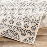 surya bahar bhr 2323 charcoal rug