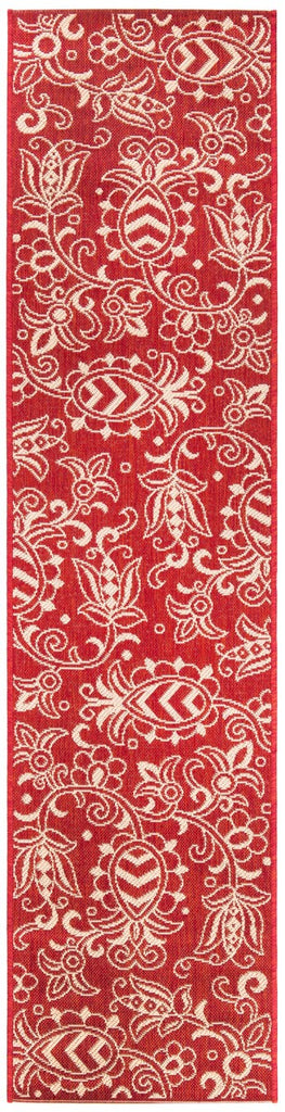 safavieh clearance beach house bhs246q red rug