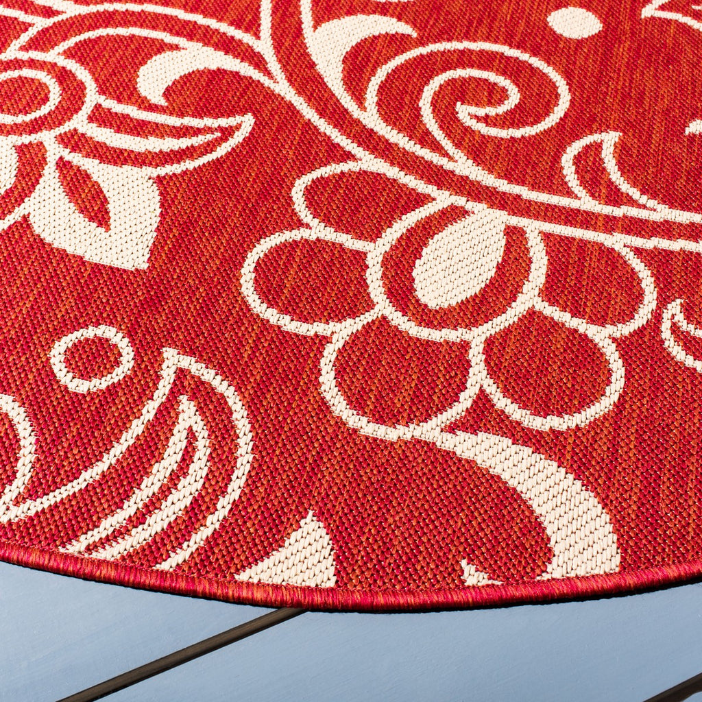 safavieh clearance beach house bhs246q red rug