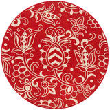 safavieh clearance beach house bhs246q red rug