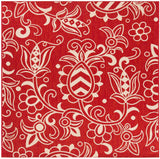 safavieh clearance beach house bhs246q red rug