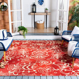 safavieh clearance beach house bhs246q red rug