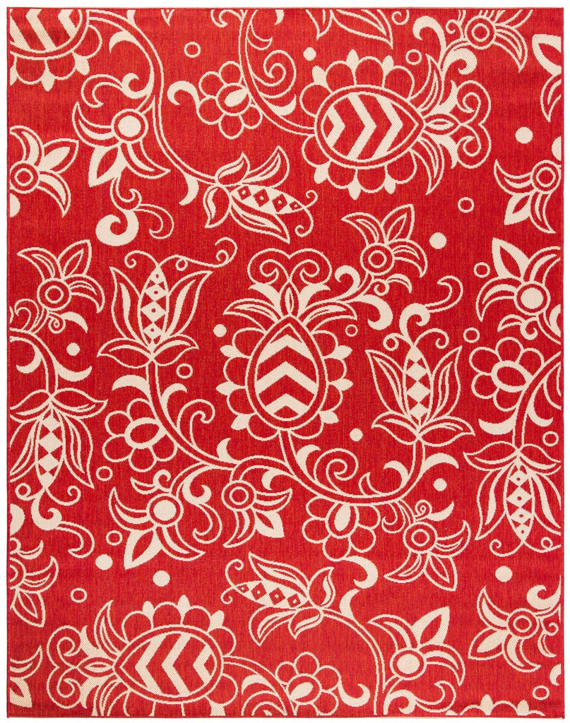 safavieh clearance beach house bhs246q red rug
