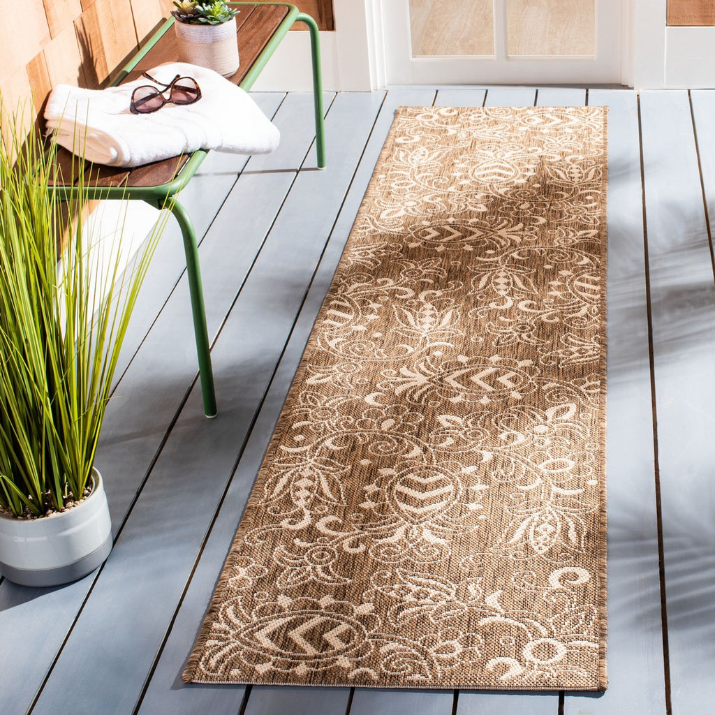 safavieh clearance beach house bhs246t brown rug