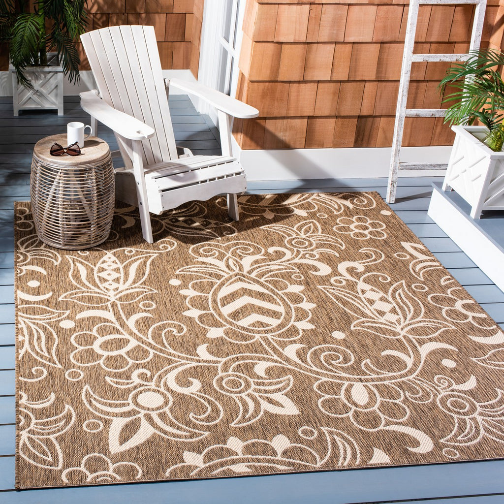 safavieh clearance beach house bhs246t brown rug