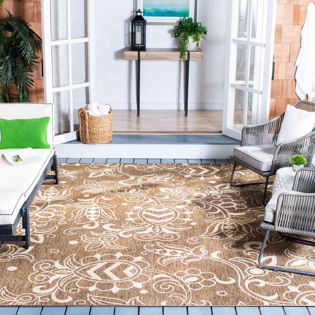 safavieh clearance beach house bhs246t brown rug