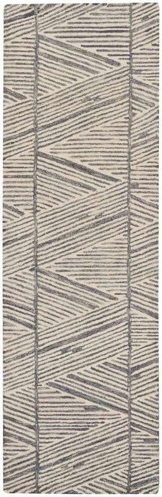 Nourison Colorado CLR01 Grey/White Rug