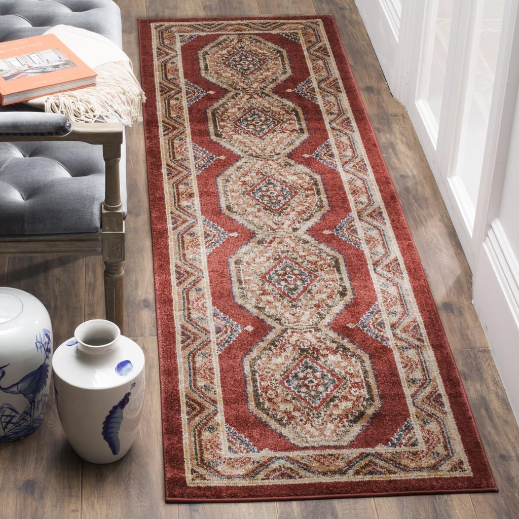 safavieh clearance bijar bij647r red rug