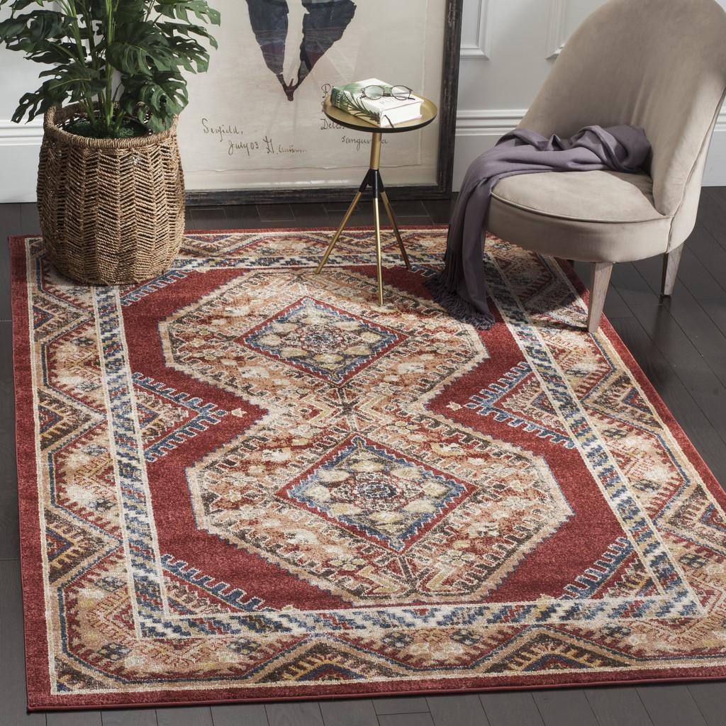 safavieh clearance bijar bij647r red rug