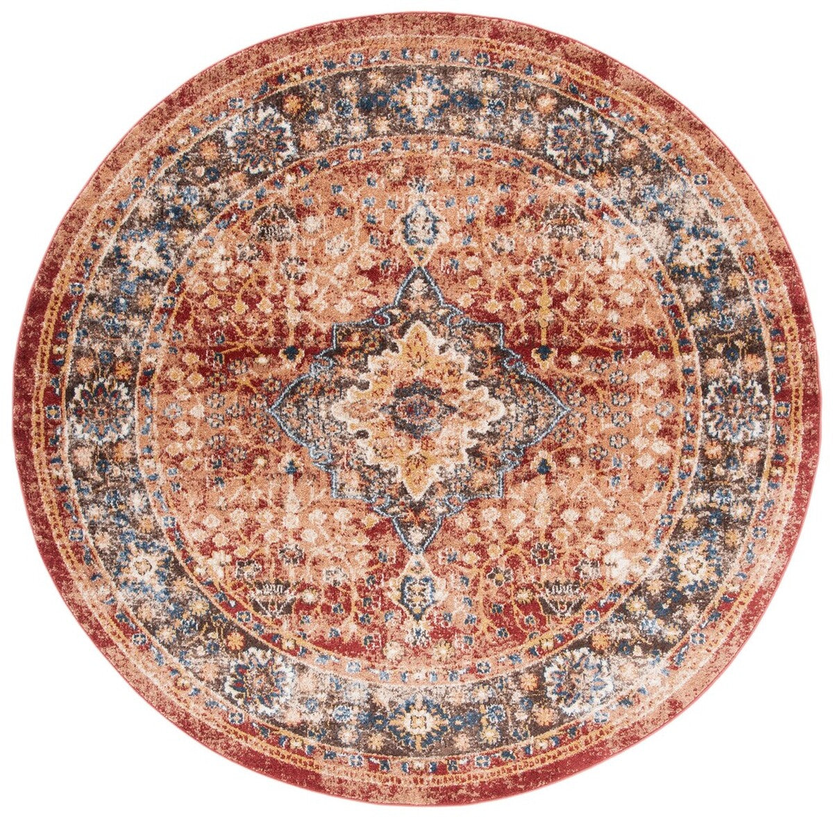 safavieh clearance bijar bij652p rust rug