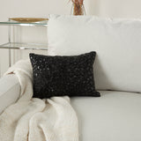 nourison luminescence z5000 black pillow
