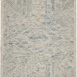 nourison interlock itl02 blue multi rug