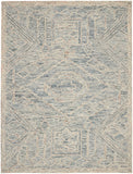nourison interlock itl02 blue multi rug