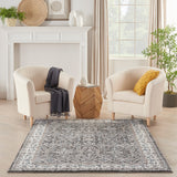 nourison american manor amr01 grey ivory rug
