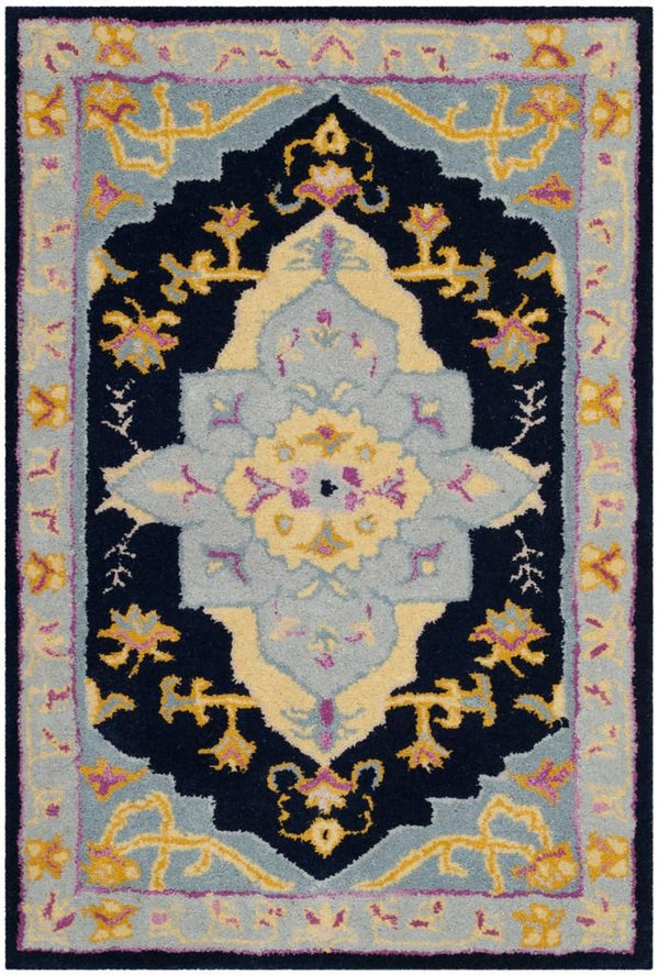 safavieh clearance bellagio blg506c navy blue rug