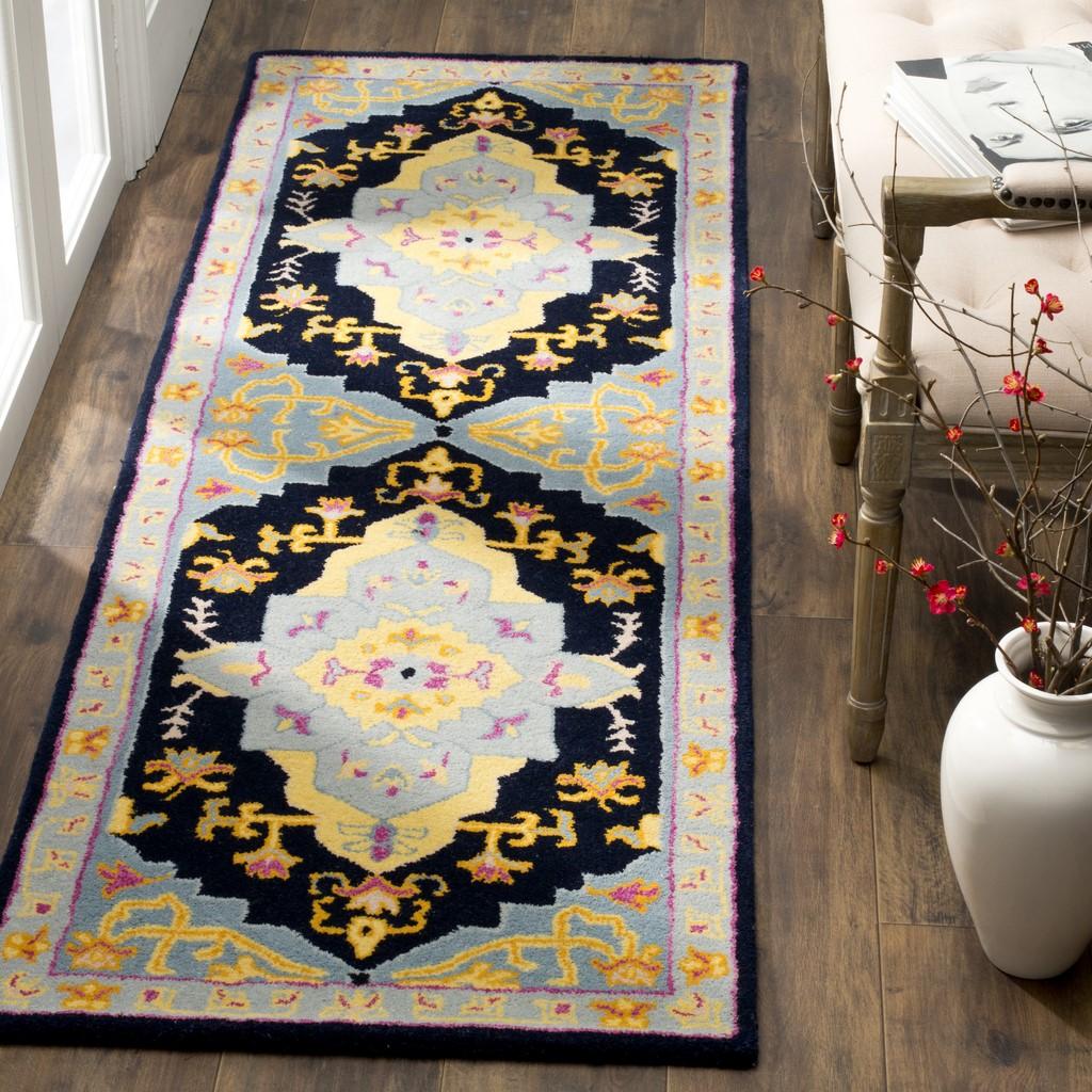 safavieh clearance bellagio blg506c navy blue rug