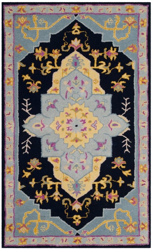 safavieh clearance bellagio blg506c navy blue rug