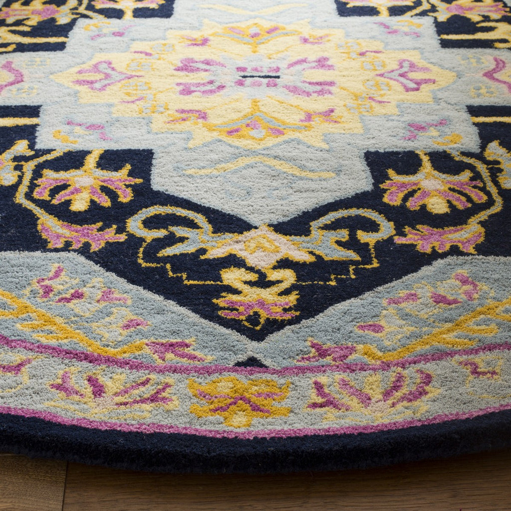 safavieh clearance bellagio blg506c navy blue rug