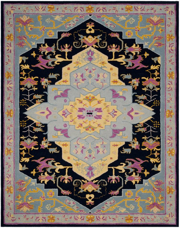 safavieh clearance bellagio blg506c navy blue rug