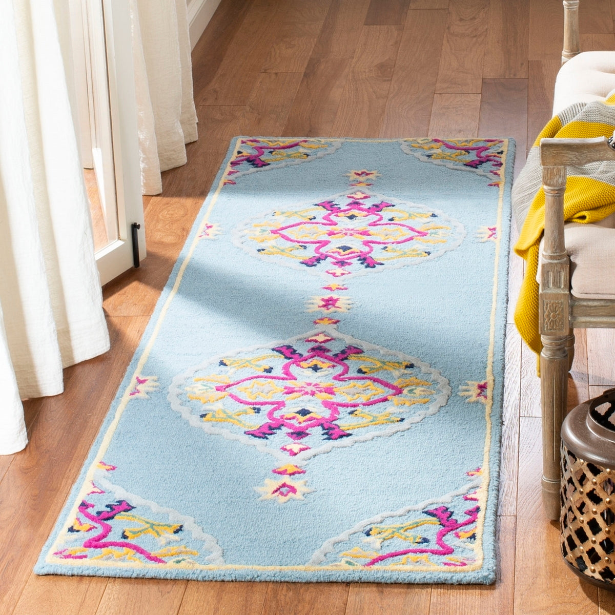 safavieh clearance bellagio blg605b light blue rug