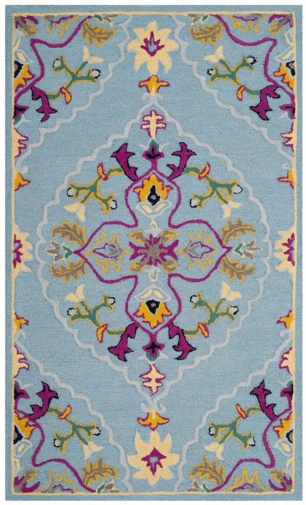 safavieh clearance bellagio blg605b light blue rug