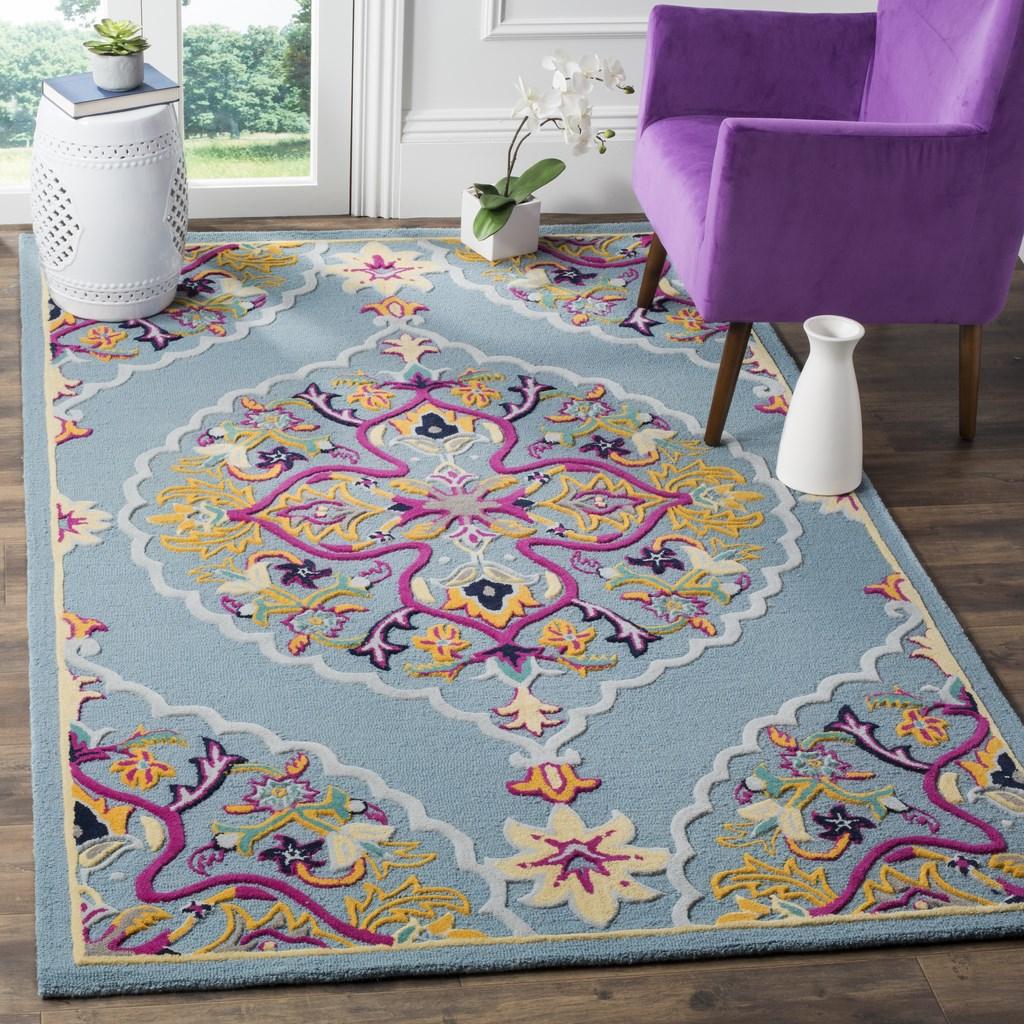 safavieh clearance bellagio blg605b light blue rug