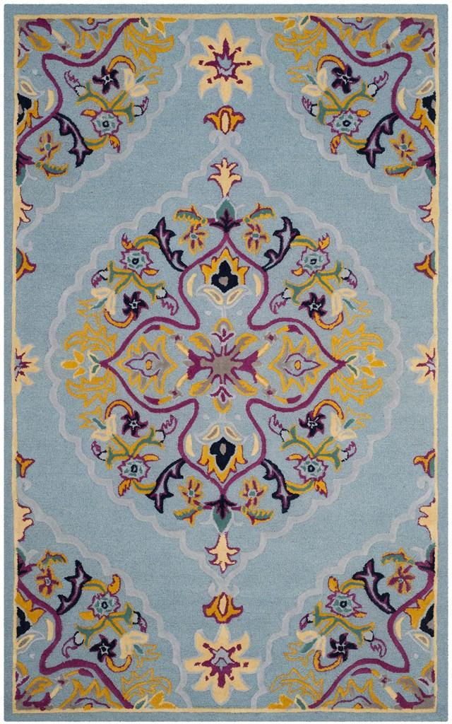 safavieh clearance bellagio blg605b light blue rug