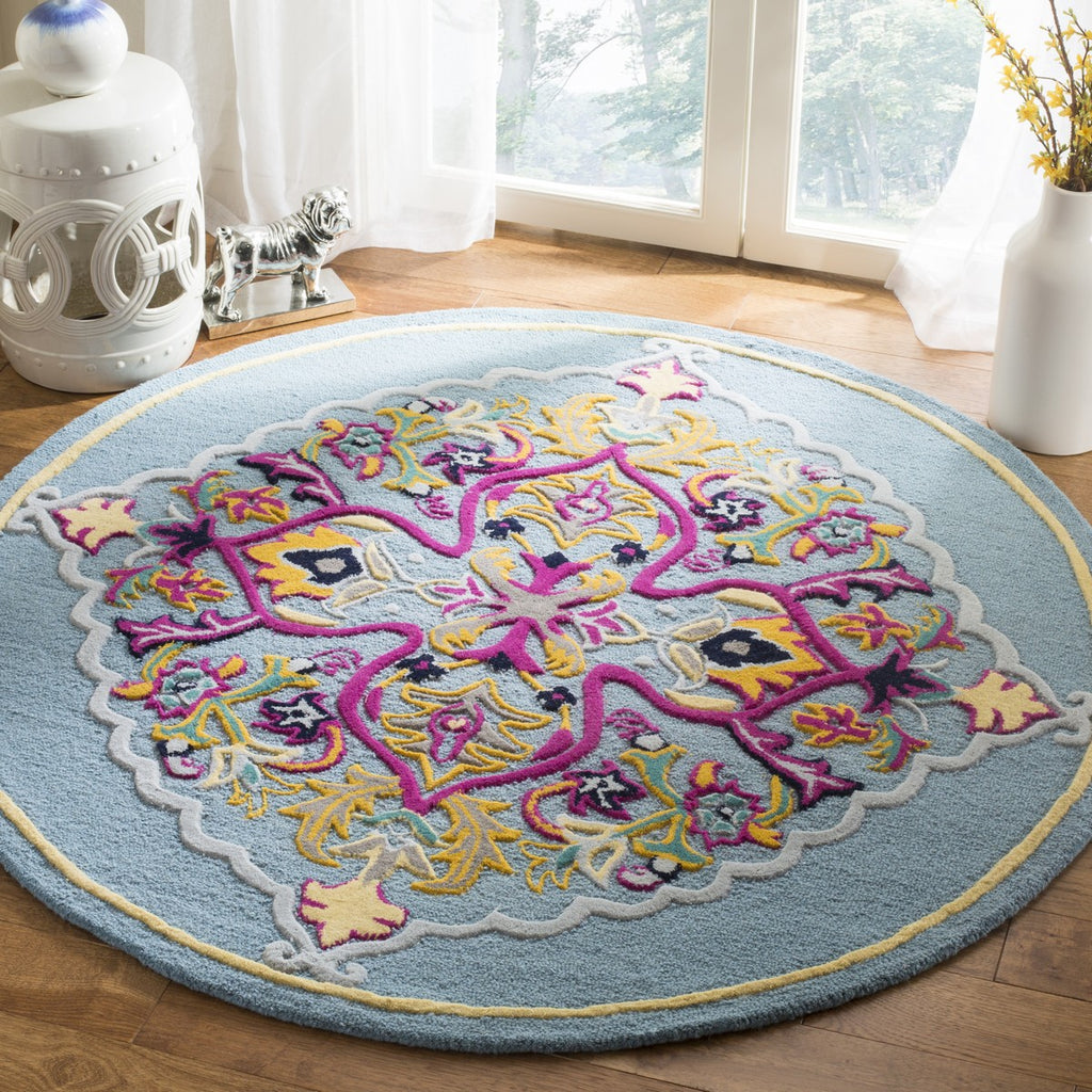 safavieh clearance bellagio blg605b light blue rug