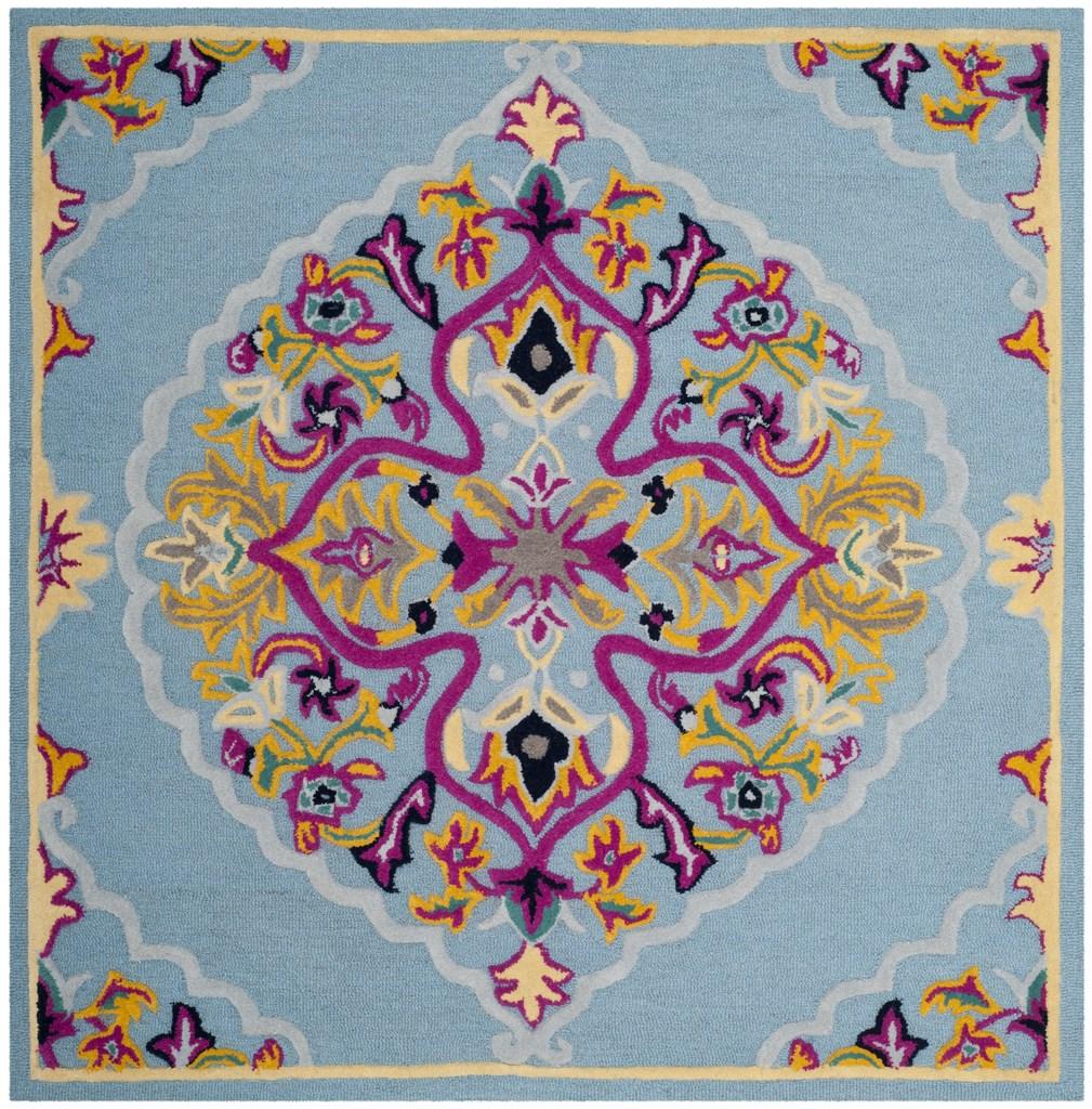 safavieh clearance bellagio blg605b light blue rug