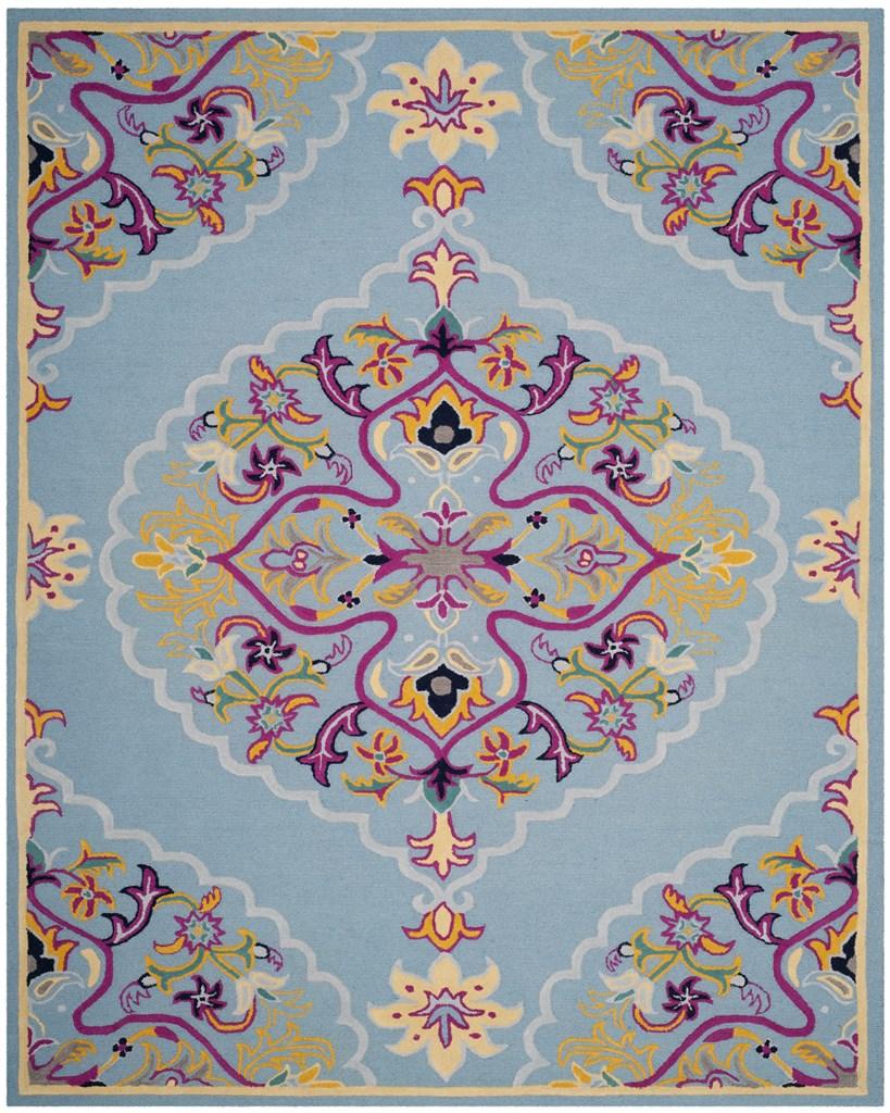 safavieh clearance bellagio blg605b light blue rug