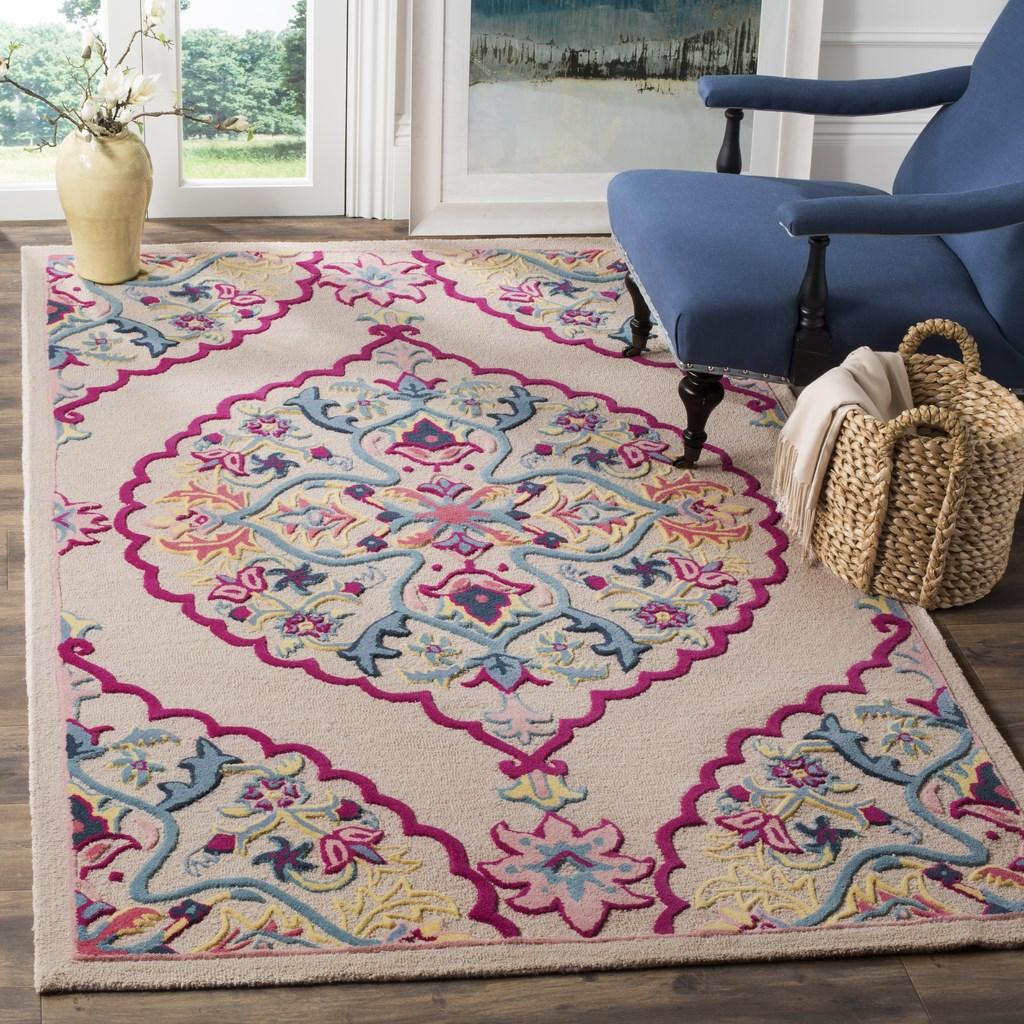 safavieh clearance bellagio blg605e light pink rug