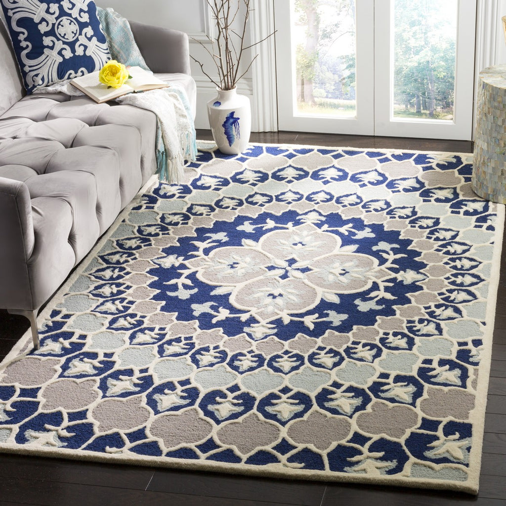 safavieh clearance bellagio blg610c navy blue rug