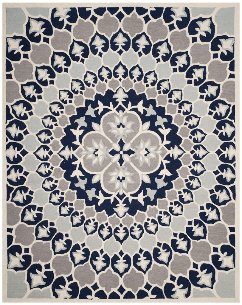safavieh clearance bellagio blg610c navy blue rug