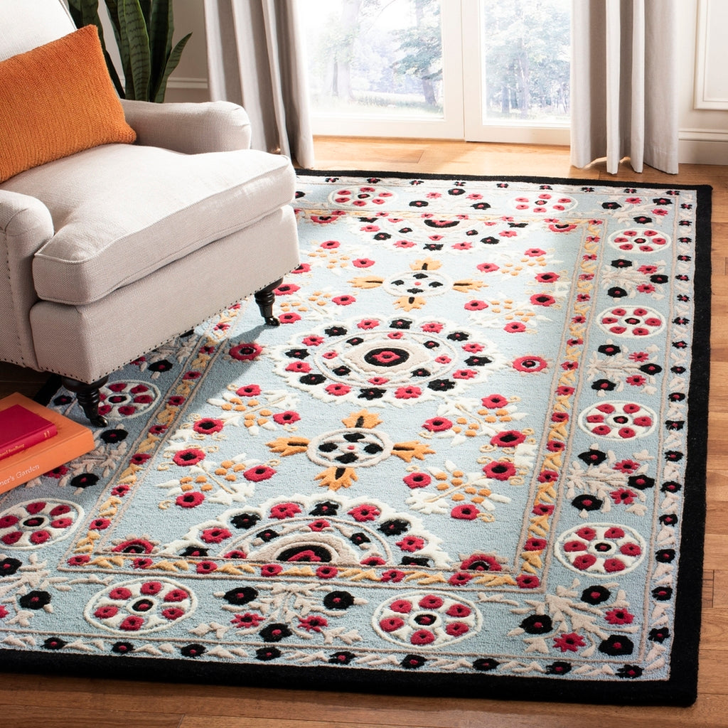 safavieh clearance bellagio blg628b light blue rug