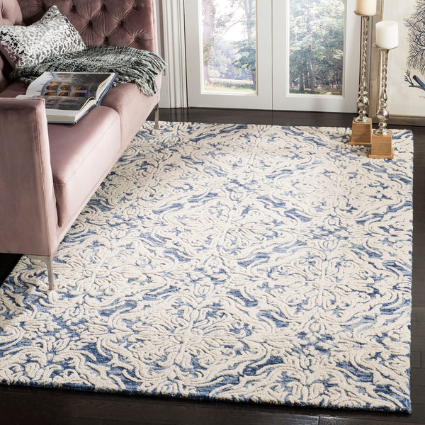 safavieh clearance blossom blm103m blue rug