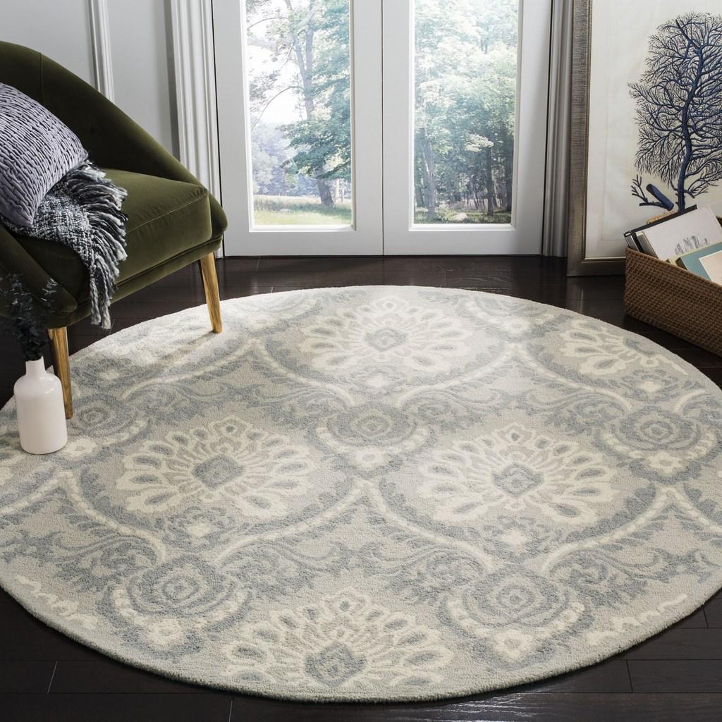 safavieh clearance blossom blm106a light grey rug